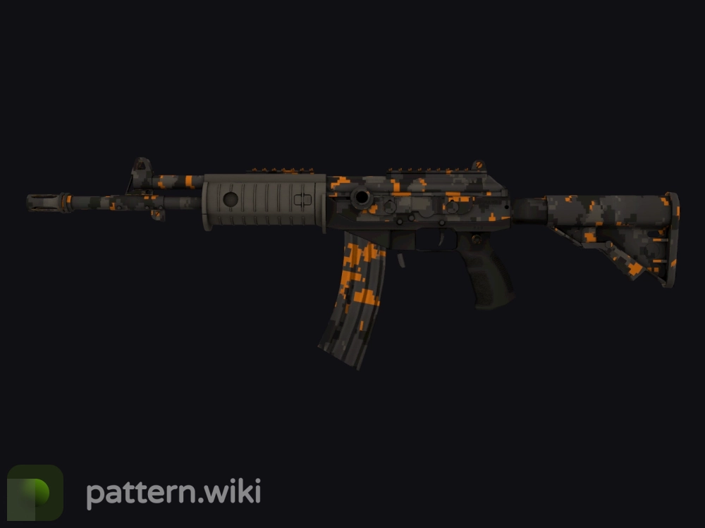 Galil AR Orange DDPAT seed 587