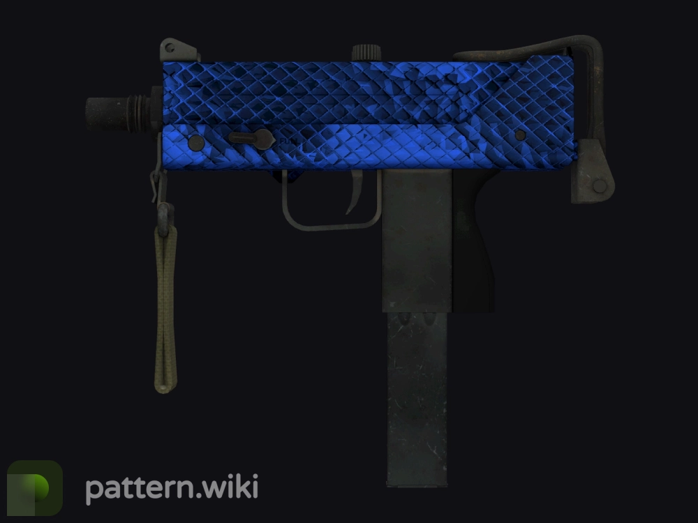 MAC-10 Lapis Gator seed 623