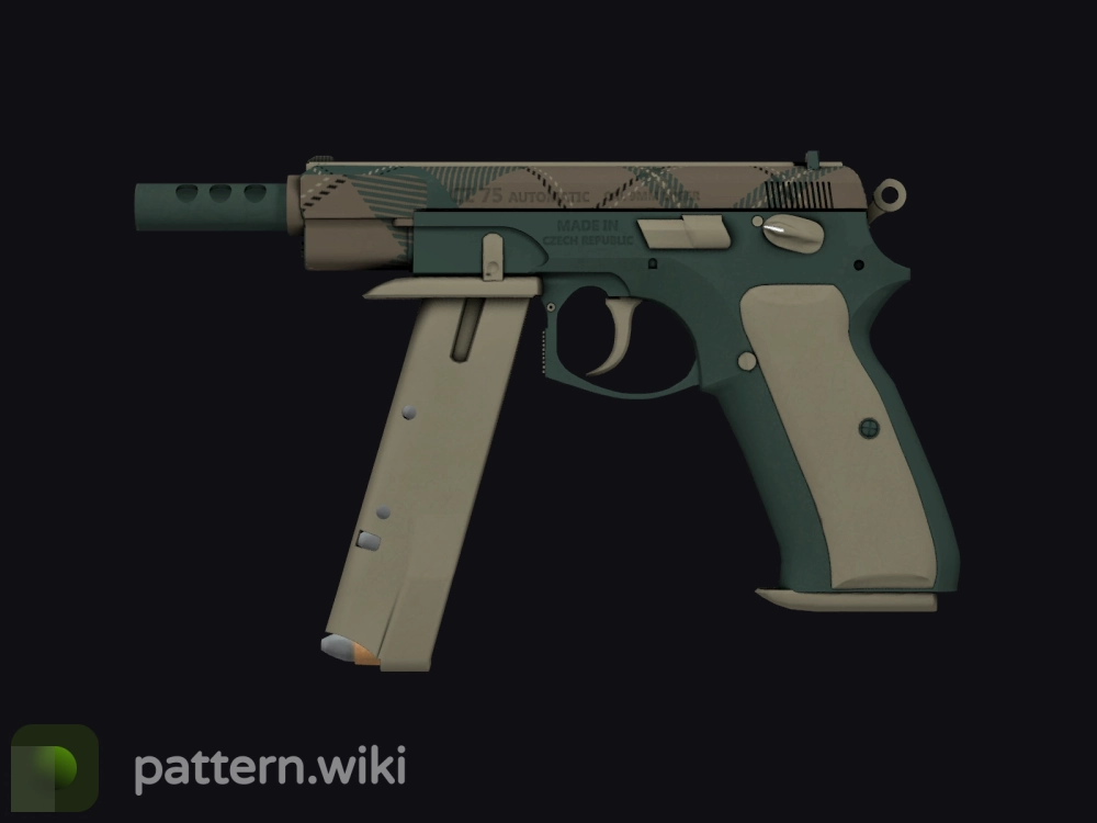 CZ75-Auto Green Plaid seed 871