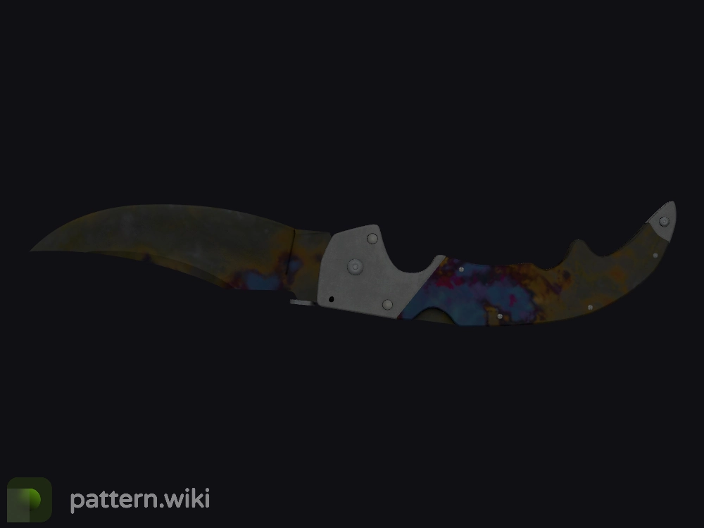 Falchion Knife Case Hardened seed 171