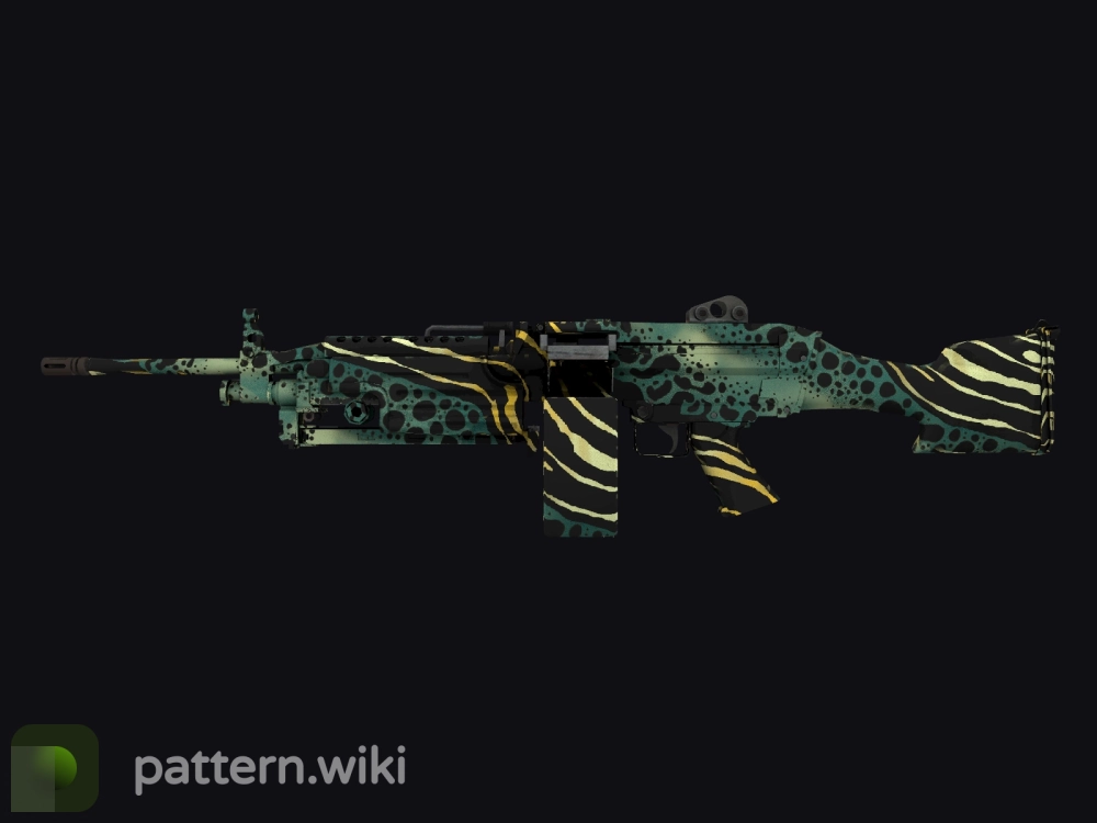 M249 Emerald Poison Dart seed 884