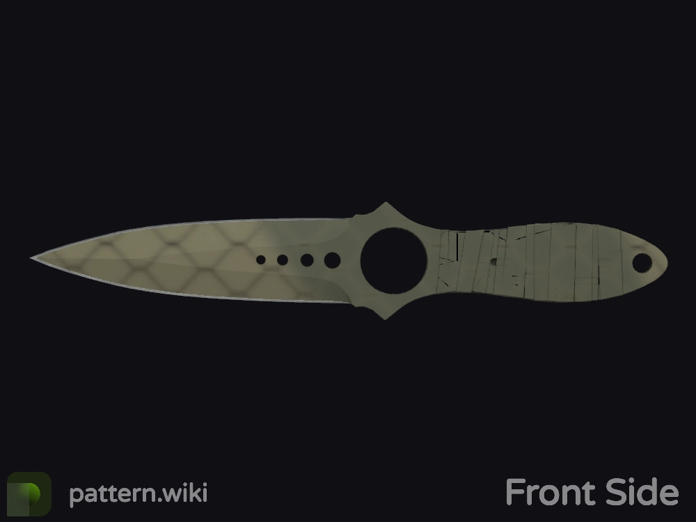 Skeleton Knife Safari Mesh seed 376