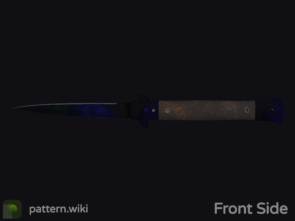 Stiletto Knife Doppler seed 255