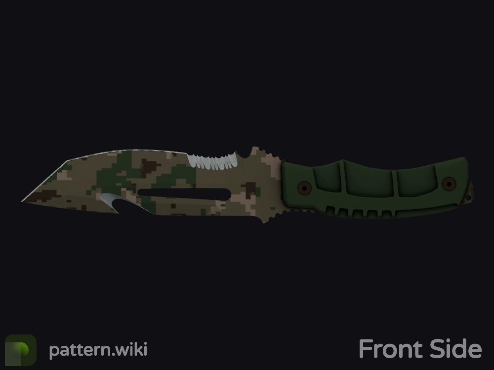 Survival Knife Forest DDPAT seed 401