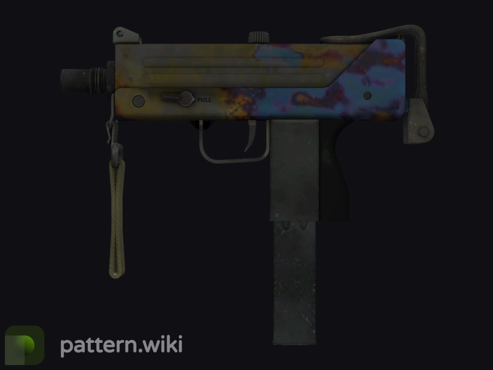 MAC-10 Case Hardened seed 129