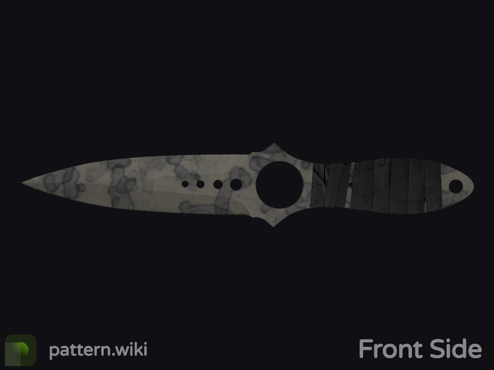 Skeleton Knife Stained seed 769