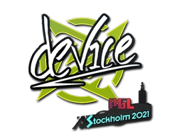 Sticker device | Stockholm 2021 preview