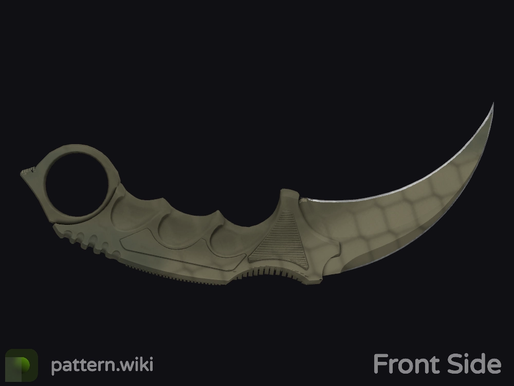 Karambit Safari Mesh seed 668