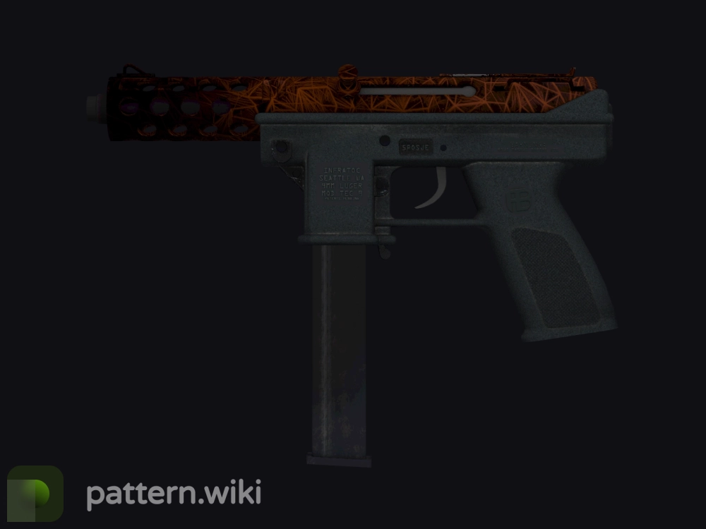 Tec-9 Red Quartz seed 523