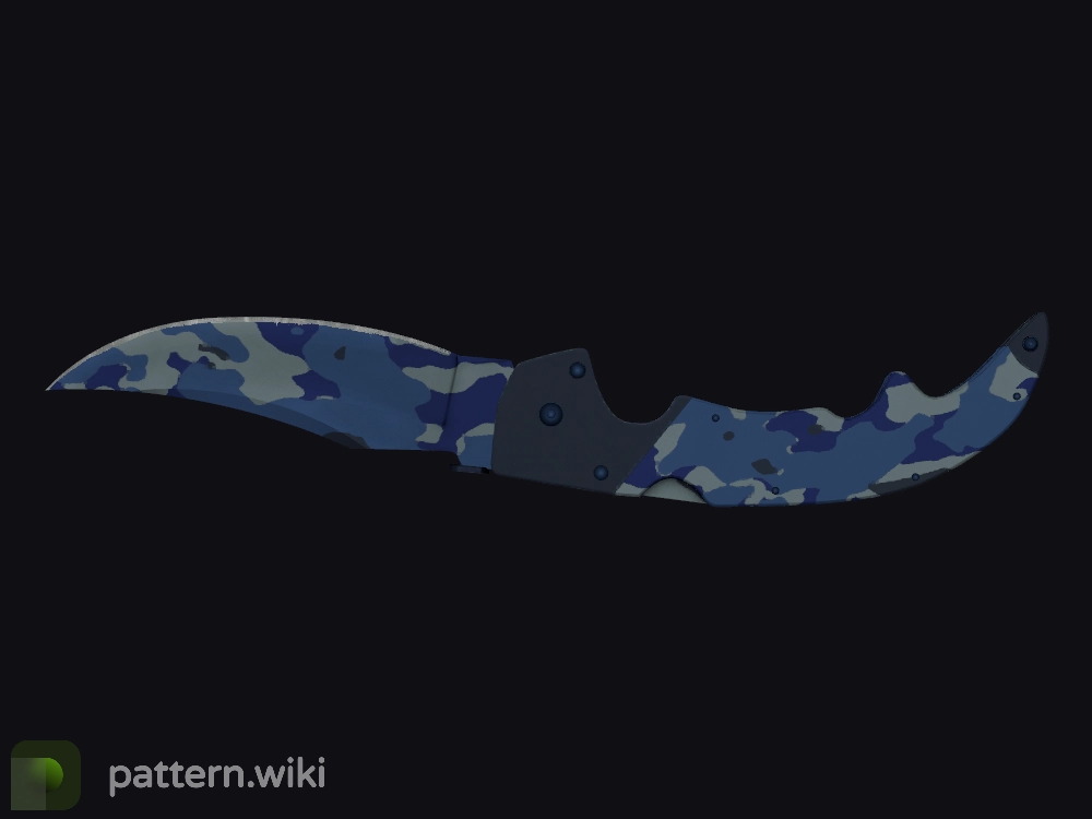 Falchion Knife Bright Water seed 128