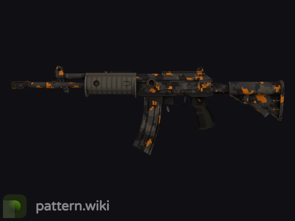 Galil AR Orange DDPAT seed 901