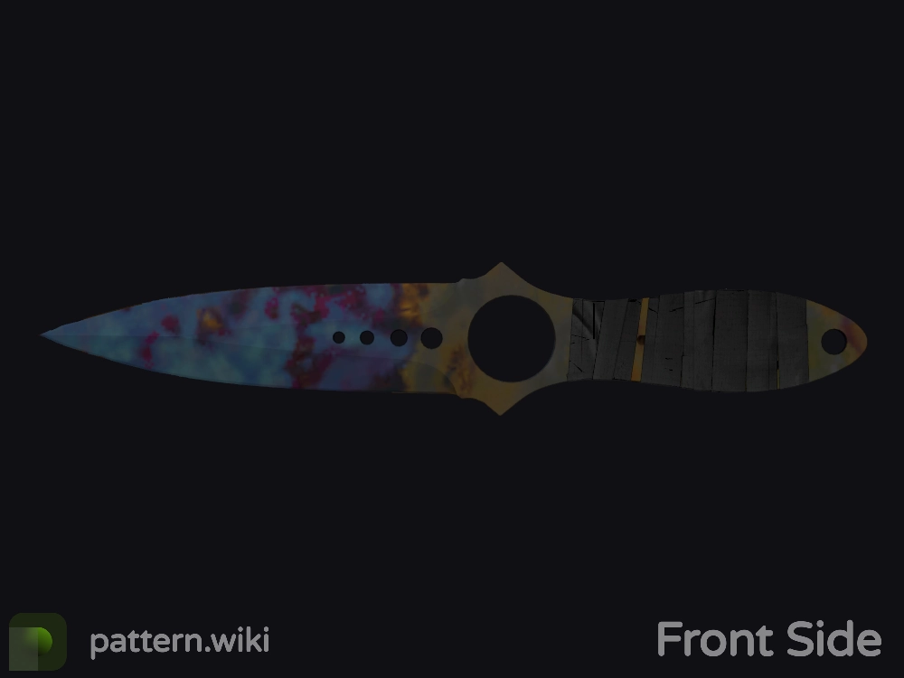 Skeleton Knife Case Hardened seed 723