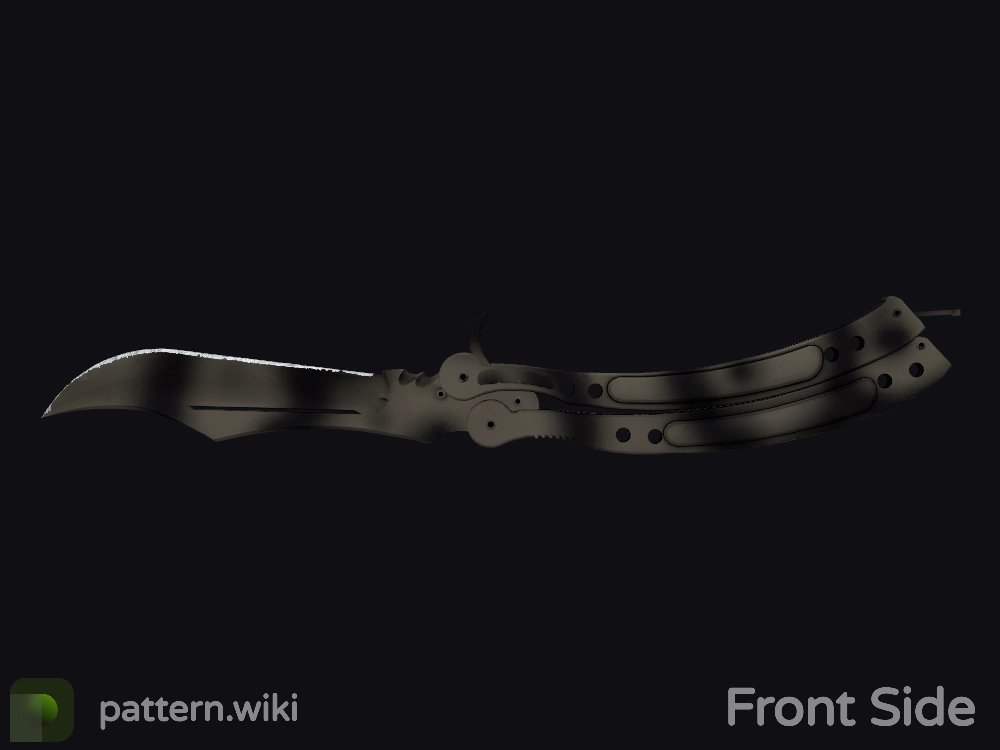 Butterfly Knife Scorched seed 568