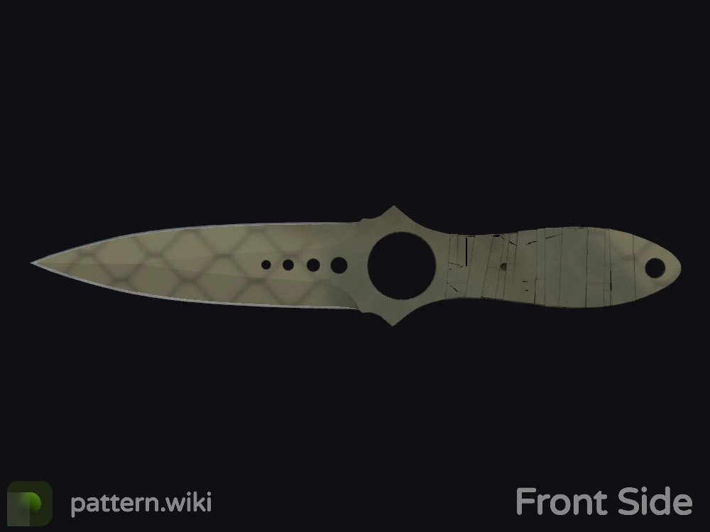 Skeleton Knife Safari Mesh seed 942