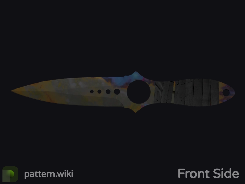 Skeleton Knife Case Hardened seed 671