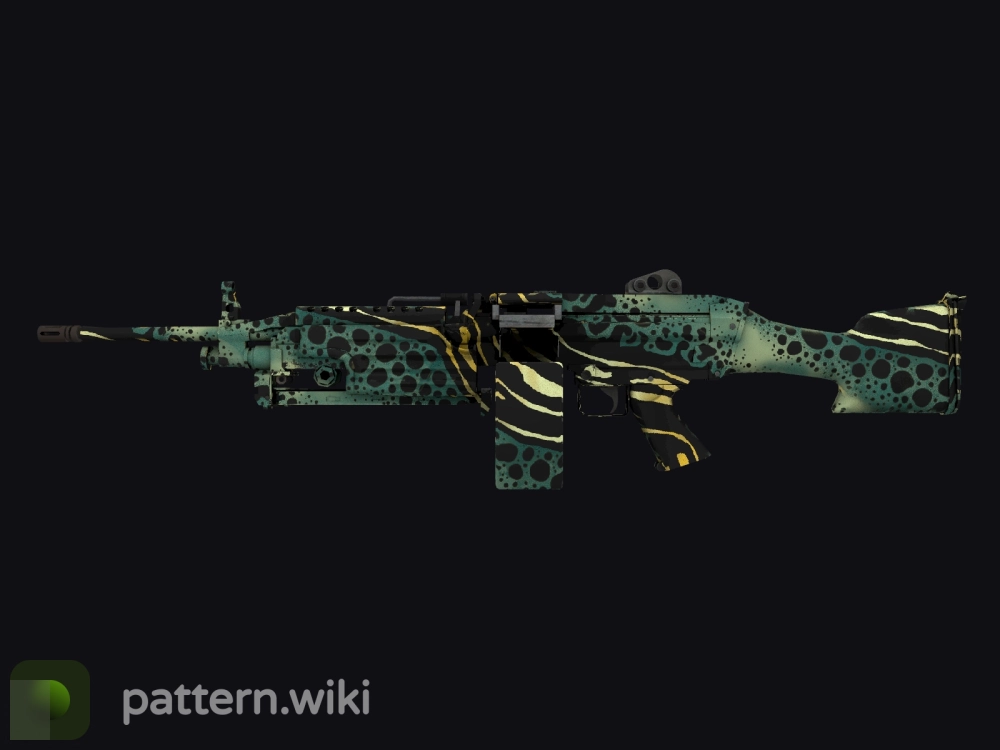 M249 Emerald Poison Dart seed 521