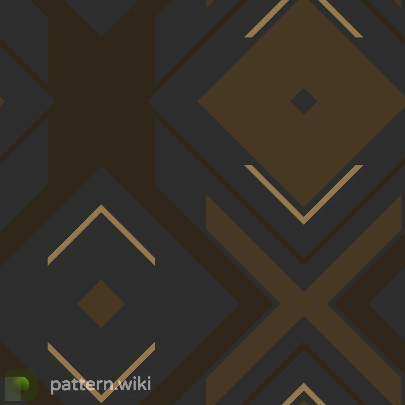 Desert Eagle Bronze Deco seed 0 pattern template