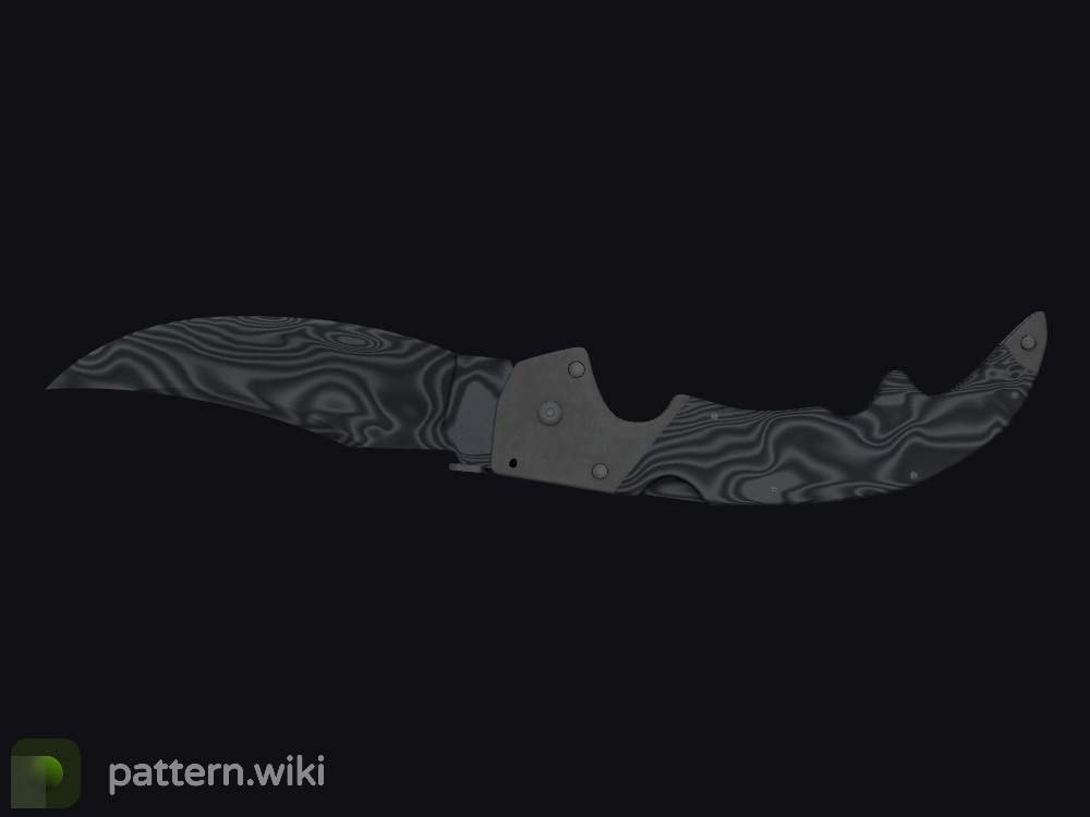 Falchion Knife Damascus Steel seed 350