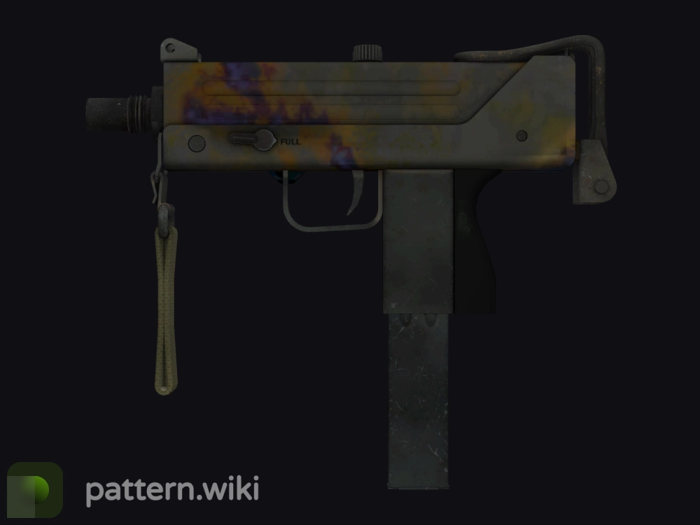 MAC-10 Case Hardened seed 142