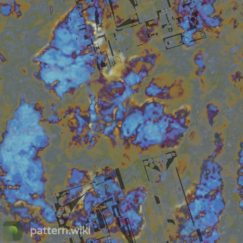 AK-47 Case Hardened seed 392 pattern template