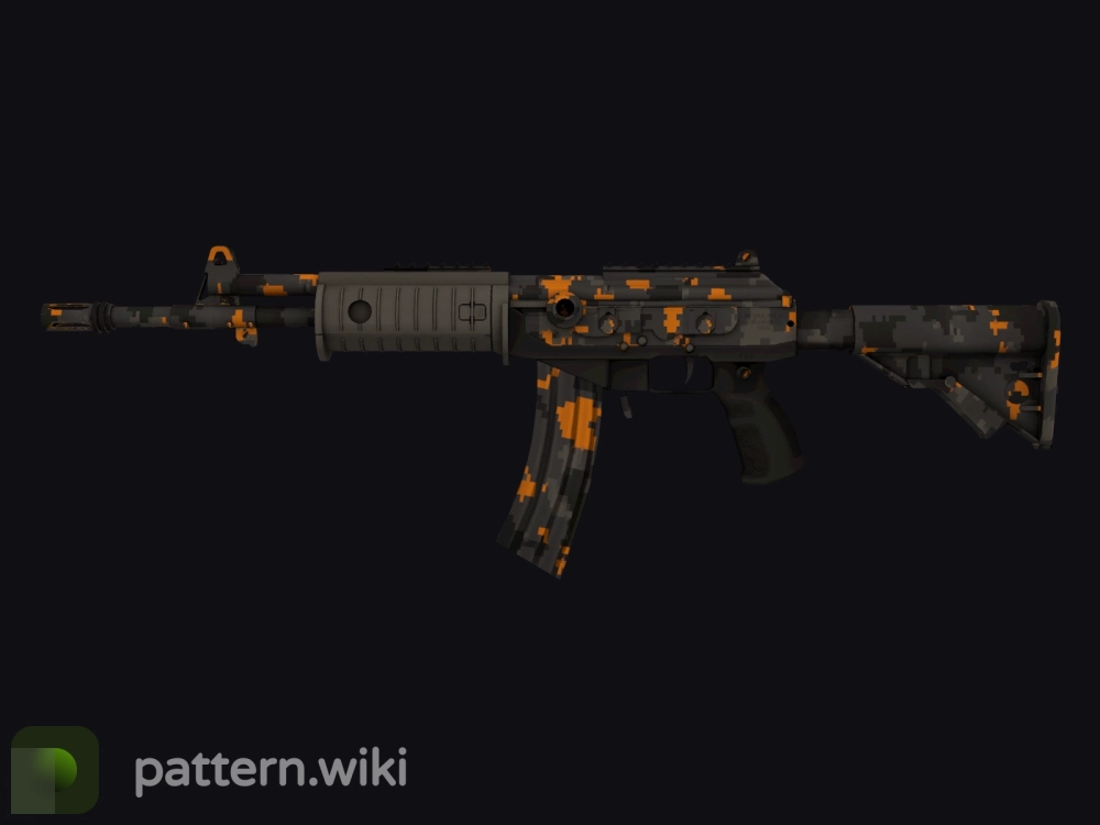 Galil AR Orange DDPAT seed 511