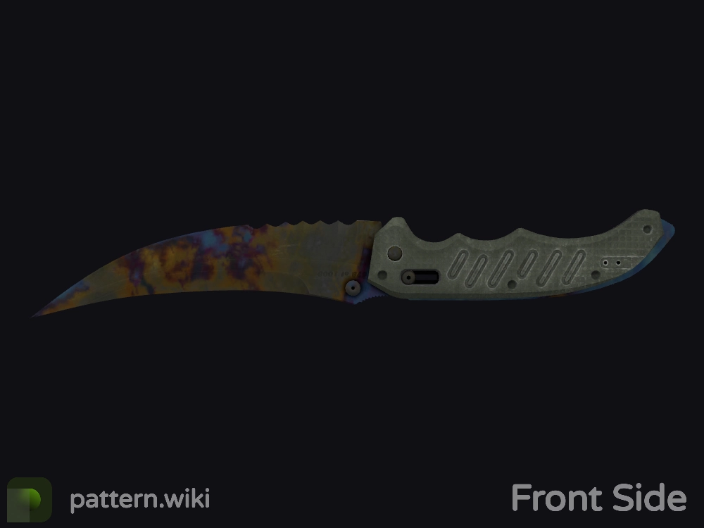 Flip Knife Case Hardened seed 176