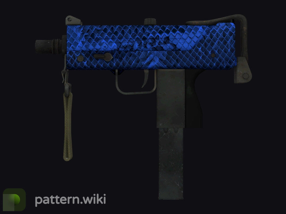 MAC-10 Lapis Gator seed 822