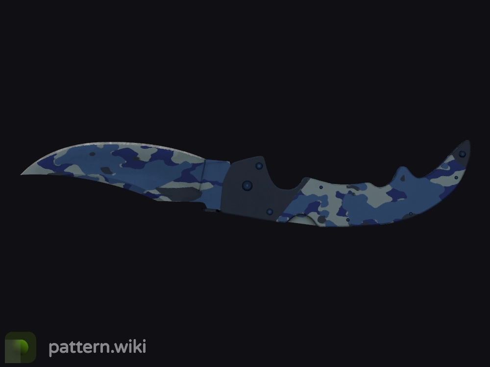 Falchion Knife Bright Water seed 131