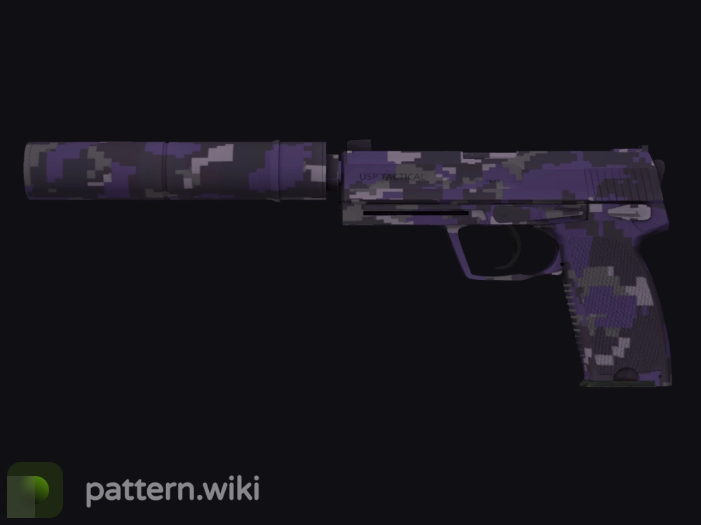 USP-S Purple DDPAT seed 95