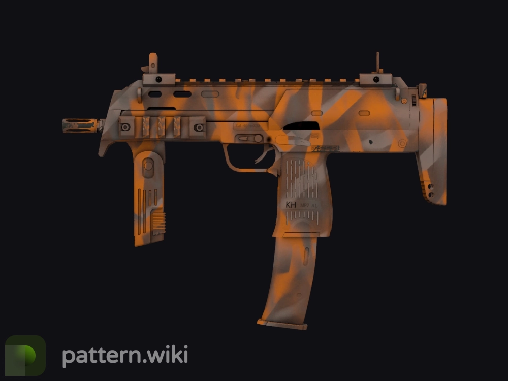 MP7 Orange Peel seed 801