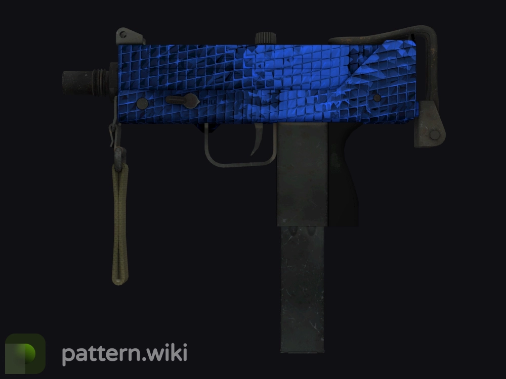 MAC-10 Lapis Gator seed 798