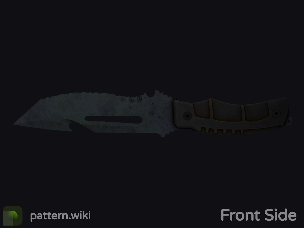 Survival Knife Blue Steel seed 327