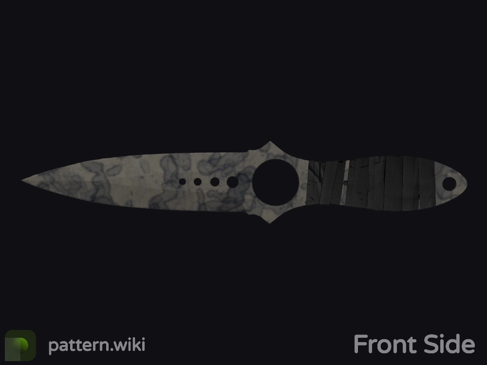 Skeleton Knife Stained seed 343