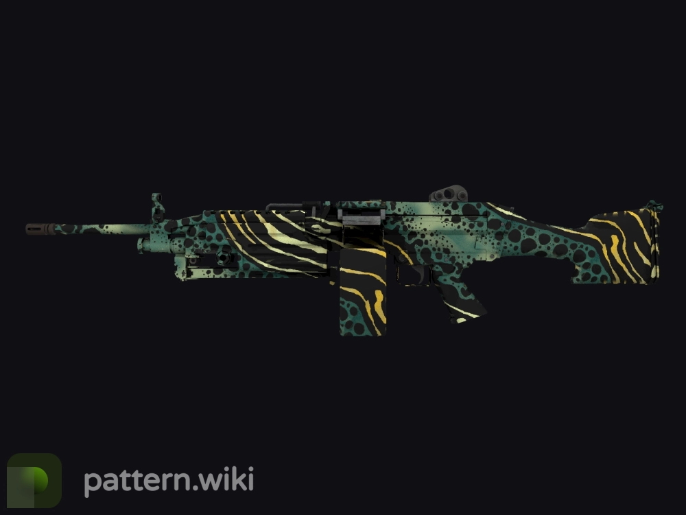 M249 Emerald Poison Dart seed 592