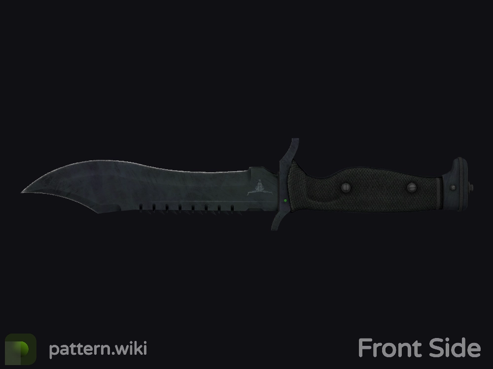 Bowie Knife Blue Steel seed 740