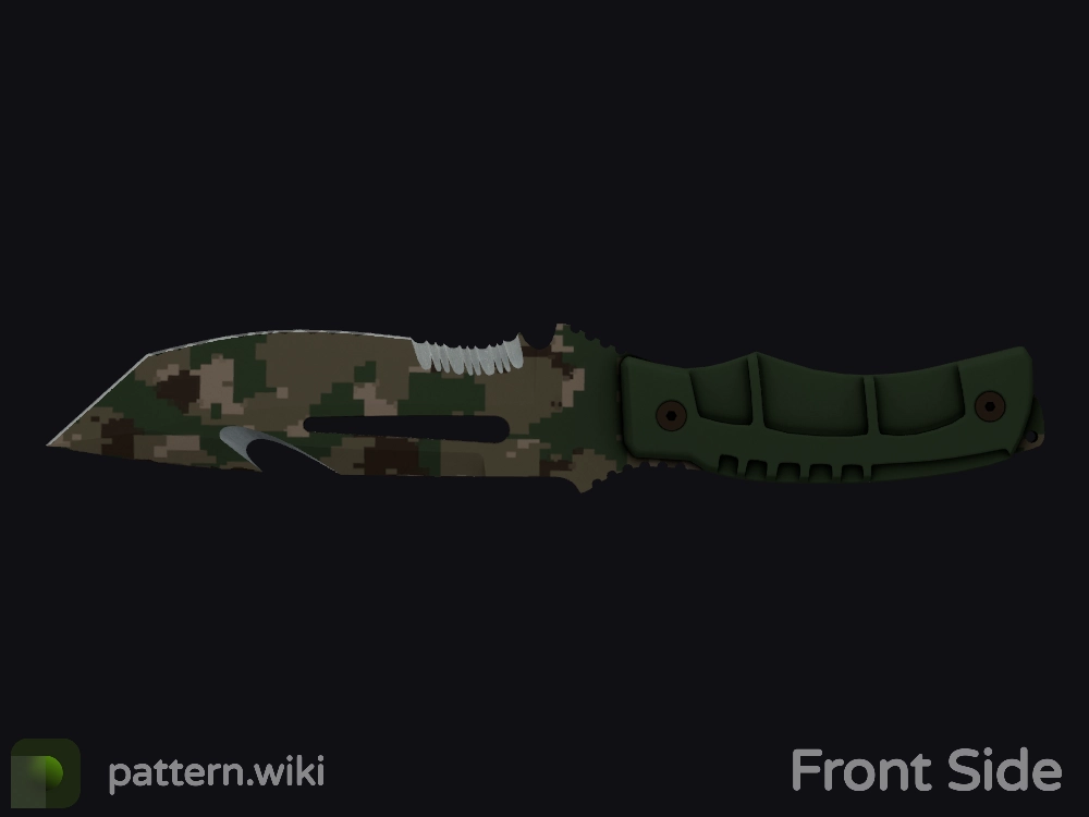 Survival Knife Forest DDPAT seed 468