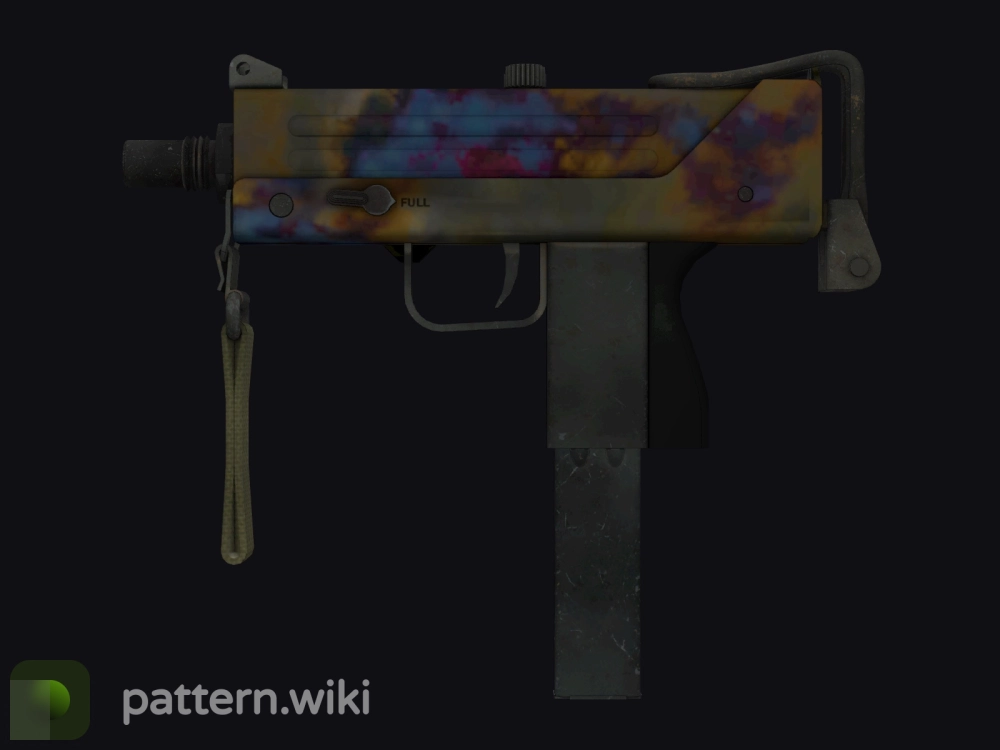 MAC-10 Case Hardened seed 580