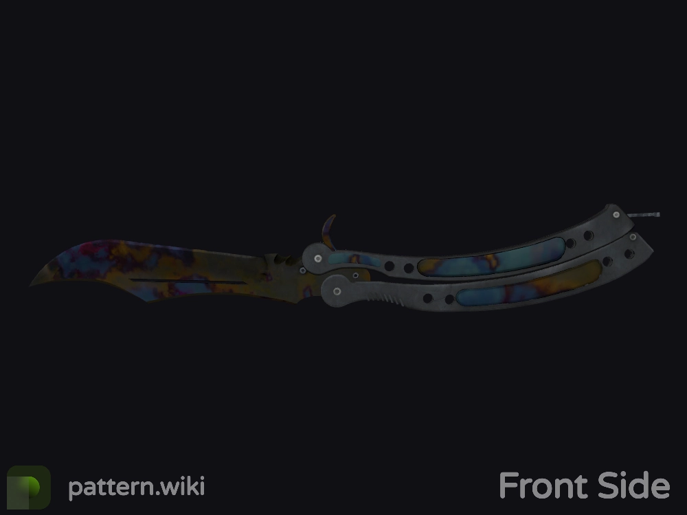 Butterfly Knife Case Hardened seed 117