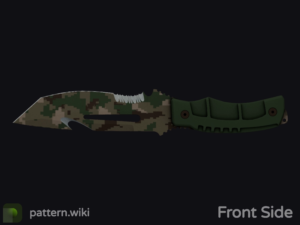 Survival Knife Forest DDPAT seed 381