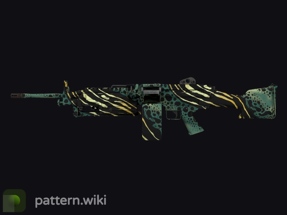 M249 Emerald Poison Dart seed 873