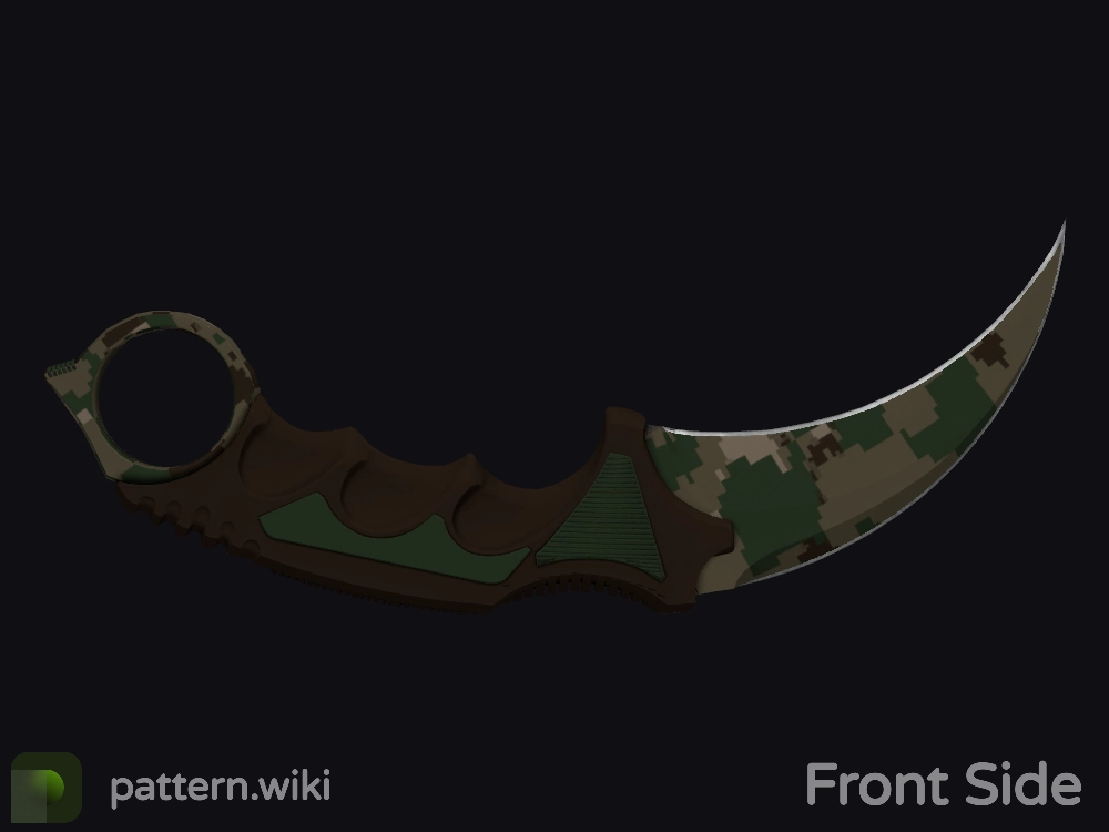 Karambit Forest DDPAT seed 90