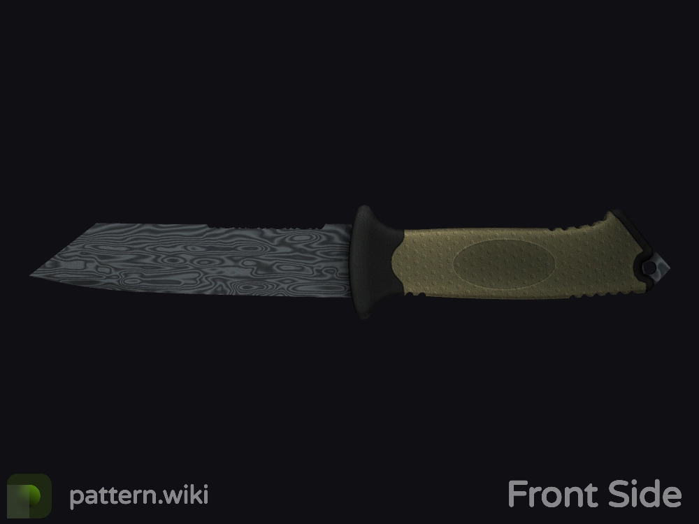 Ursus Knife Damascus Steel seed 423