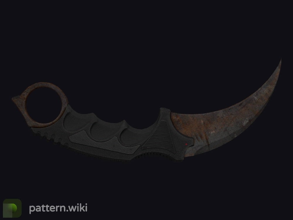 Karambit Rust Coat seed 919