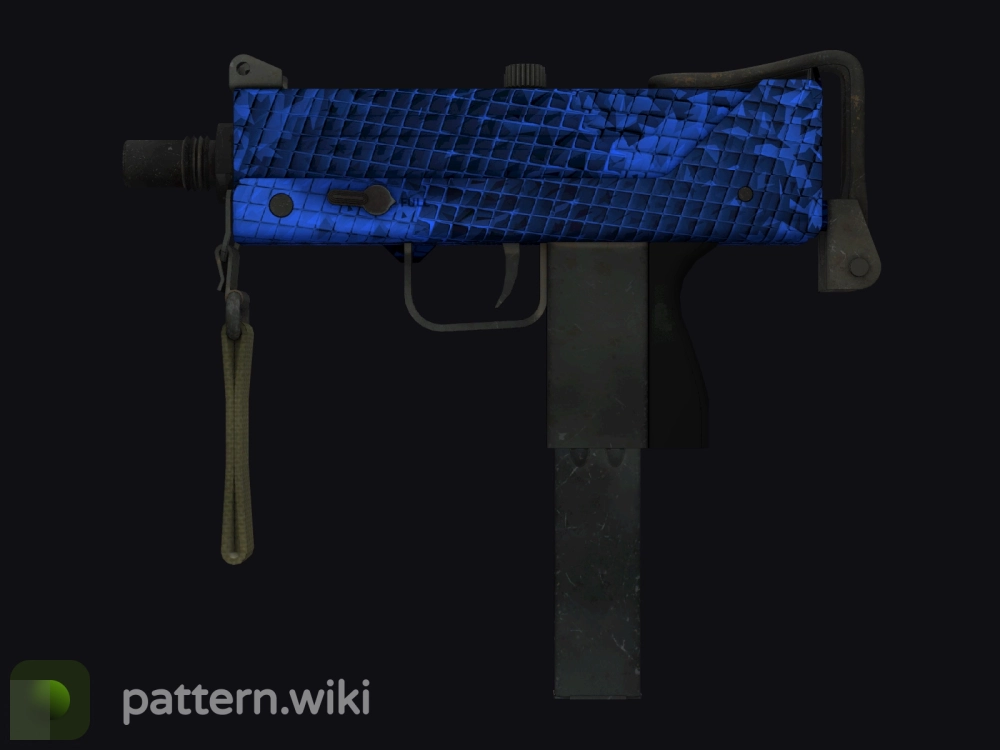 MAC-10 Lapis Gator seed 401