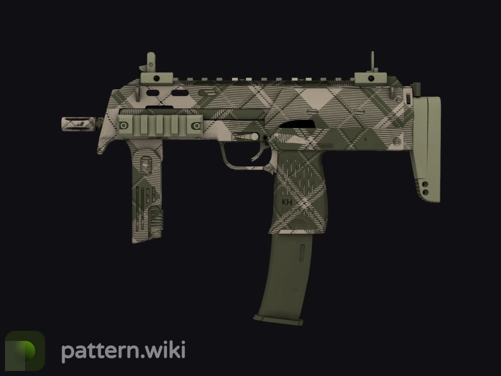 MP7 Olive Plaid seed 404