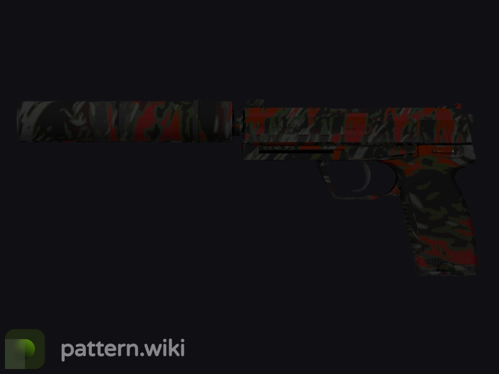 USP-S Blood Tiger seed 897