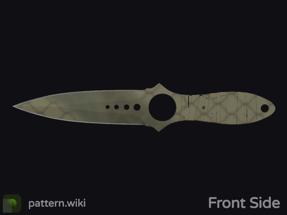 Skeleton Knife Safari Mesh seed 824