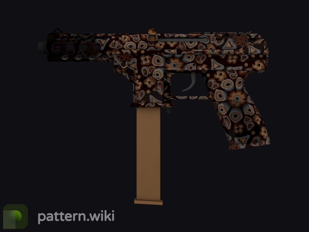 Tec-9 Orange Murano seed 65