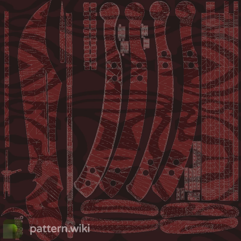 Butterfly Knife Slaughter seed 745 pattern template