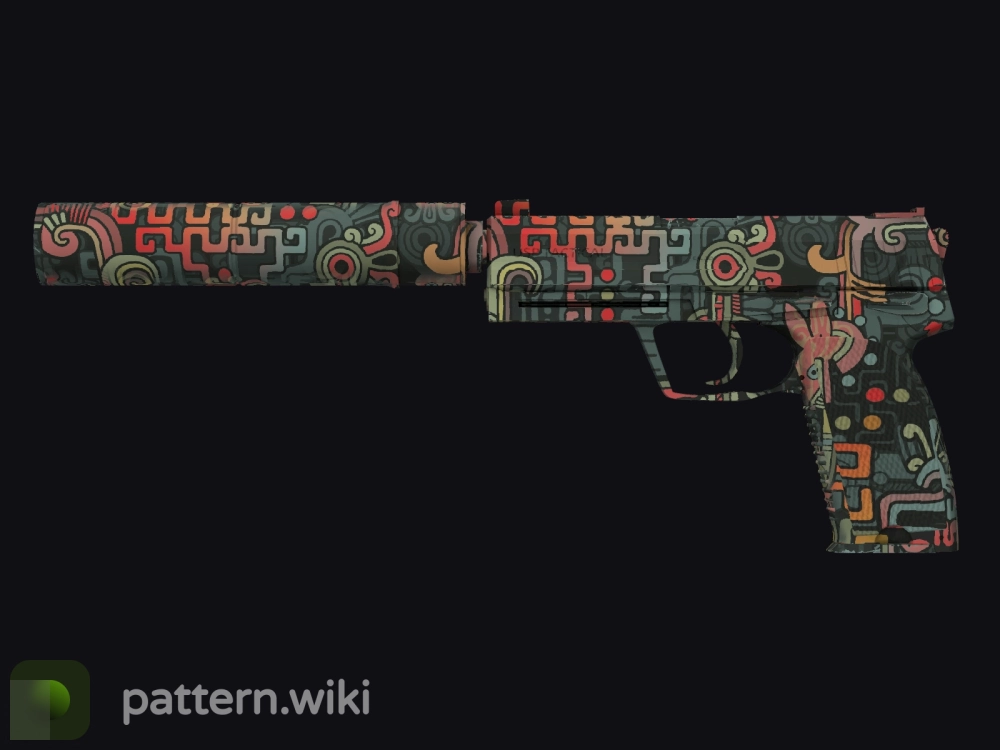 USP-S Ancient Visions seed 415